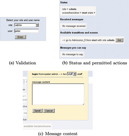 FIGURE 7 Sample of the web-based user interface for Interdisciplines. (Figure is provided in color online.)