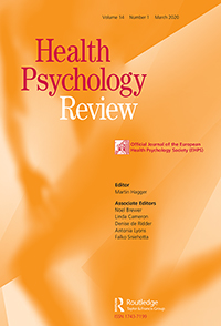 Cover image for Health Psychology Review, Volume 14, Issue 1, 2020