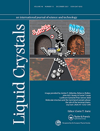 Cover image for Liquid Crystals, Volume 48, Issue 15, 2021