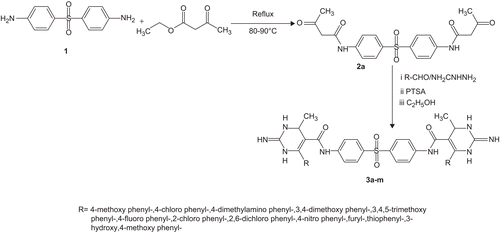 Scheme 1.  Protocol for the synthesis of the title compounds.