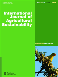 Cover image for International Journal of Agricultural Sustainability, Volume 5, Issue 2-3, 2007
