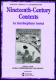 Cover image for Nineteenth-Century Contexts, Volume 17, Issue 2, 1993