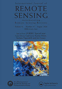 Cover image for International Journal of Remote Sensing, Volume 41, Issue 15, 2020