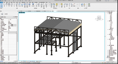 Figure 7. Structural model.