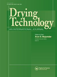 Cover image for Drying Technology, Volume 38, Issue 16, 2020