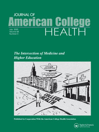 Cover image for Journal of American College Health, Volume 68, Issue 5, 2020