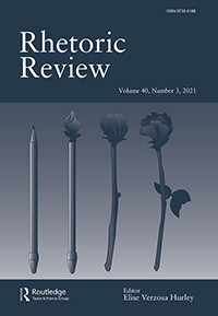 Cover image for Rhetoric Review, Volume 40, Issue 3, 2021