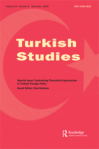 Cover image for Turkish Studies, Volume 23, Issue 5, 2022