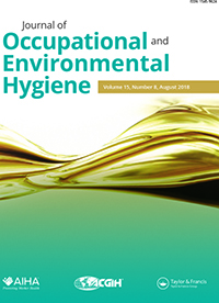 Cover image for Journal of Occupational and Environmental Hygiene, Volume 15, Issue 8, 2018