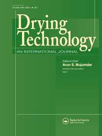 Cover image for Drying Technology, Volume 39, Issue 1, 2020