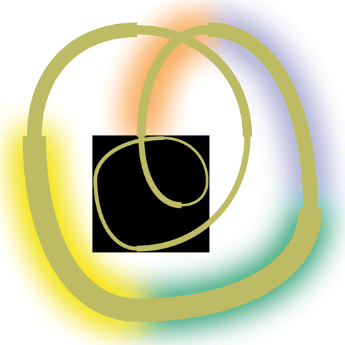 Figure 13. James Mai (jlmai@ilstu.edu), Circuitous Glow (Yellow on White), 2009. Digital print, 14″ × 14″. See insert for colour version of this figure.