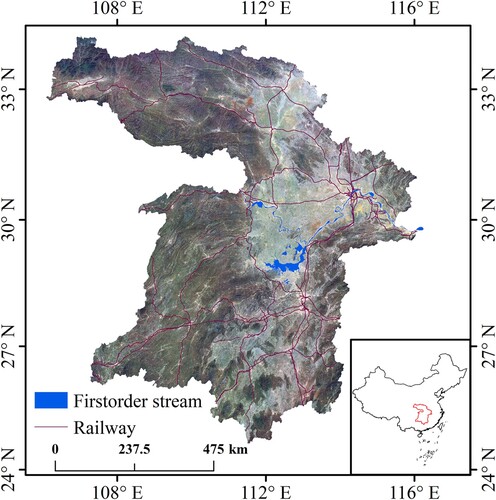 Figure 1. Study area map.