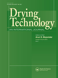 Cover image for Drying Technology, Volume 40, Issue 7, 2022