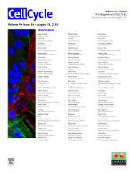 Cover image for Cell Cycle, Volume 9, Issue 16, 2010