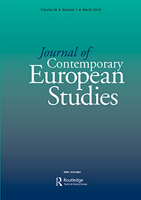 Cover image for Journal of Contemporary European Studies, Volume 26, Issue 1, 2018