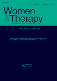 Cover image for Women & Therapy, Volume 45, Issue 1, 2022