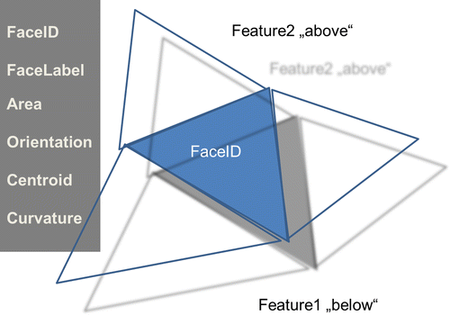 Figure 14. Some major descriptors for Faces.