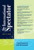 Cover image for The International Spectator, Volume 50, Issue 1, 2015