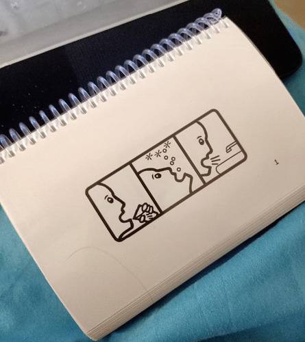 Fig. 1 Pictogram flipbook