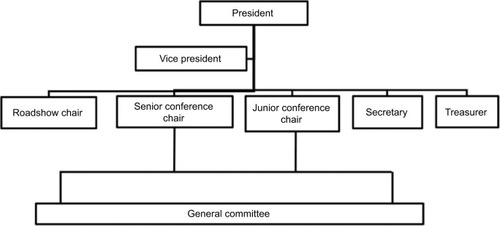 Figure 1 Hierarchy of the ICSM Vision Committee.