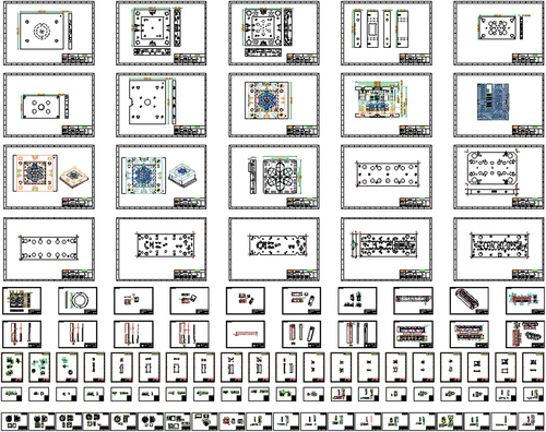 Figure 16. Examples of engineering drawings.