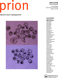 Cover image for Prion, Volume 9, Issue 4, 2015