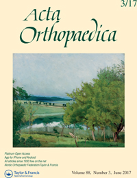 Cover image for Acta Orthopaedica, Volume 88, Issue 3, 2017