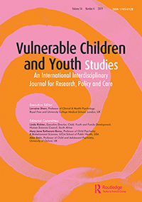 Cover image for Vulnerable Children and Youth Studies, Volume 14, Issue 4, 2019