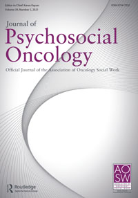 Cover image for Journal of Psychosocial Oncology, Volume 39, Issue 5, 2021