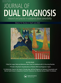Cover image for Journal of Dual Diagnosis, Volume 18, Issue 2, 2022