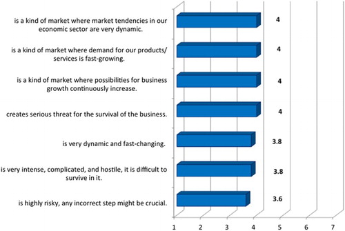 Figure 9. Evaluation of external market.