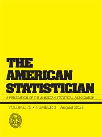 Cover image for The American Statistician, Volume 75, Issue 3, 2021