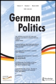 Cover image for German Politics, Volume 1, Issue 3, 1992
