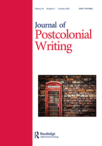 Cover image for Journal of Postcolonial Writing, Volume 56, Issue 5, 2020