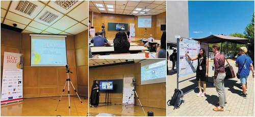 Figure 4. Some of the glimpses of oral and poster presentations at ILCC 2022 (Photos by Vidhika Punjani).