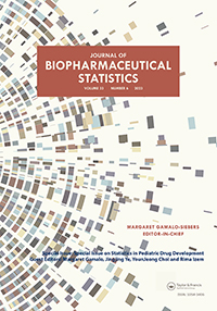 Cover image for Journal of Biopharmaceutical Statistics, Volume 33, Issue 6, 2023