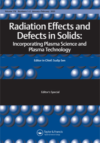 Cover image for Radiation Effects and Defects in Solids, Volume 178, Issue 1-2, 2023