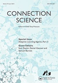 Cover image for Connection Science, Volume 27, Issue 3, 2015