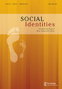 Cover image for Social Identities, Volume 21, Issue 5, 2015