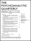 Cover image for The Psychoanalytic Quarterly, Volume 86, Issue 4, 2017