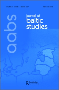 Cover image for Journal of Baltic Studies, Volume 21, Issue 3, 1990