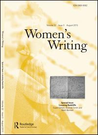 Cover image for Women's Writing, Volume 22, Issue 3, 2015