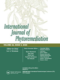 Cover image for International Journal of Phytoremediation, Volume 22, Issue 9, 2020