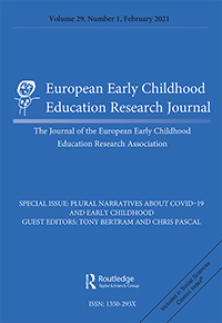 Cover image for European Early Childhood Education Research Journal, Volume 29, Issue 1, 2021