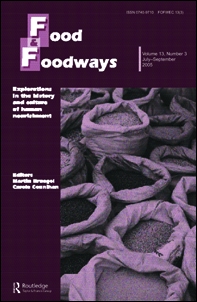 Cover image for Food and Foodways, Volume 25, Issue 2, 2017