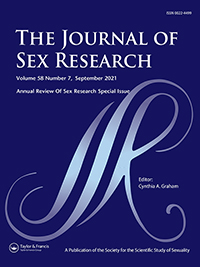 Cover image for The Journal of Sex Research, Volume 58, Issue 7, 2021