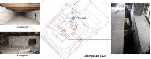 Figure 21. Underground level of Williams’ House.