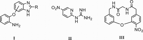 Figure 1. Selected compounds ensemble for a SNAr reaction.