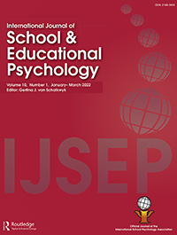 Cover image for International Journal of School & Educational Psychology, Volume 10, Issue 1, 2022