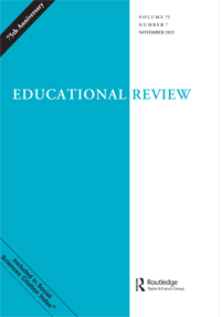 Cover image for Educational Review, Volume 75, Issue 7, 2023